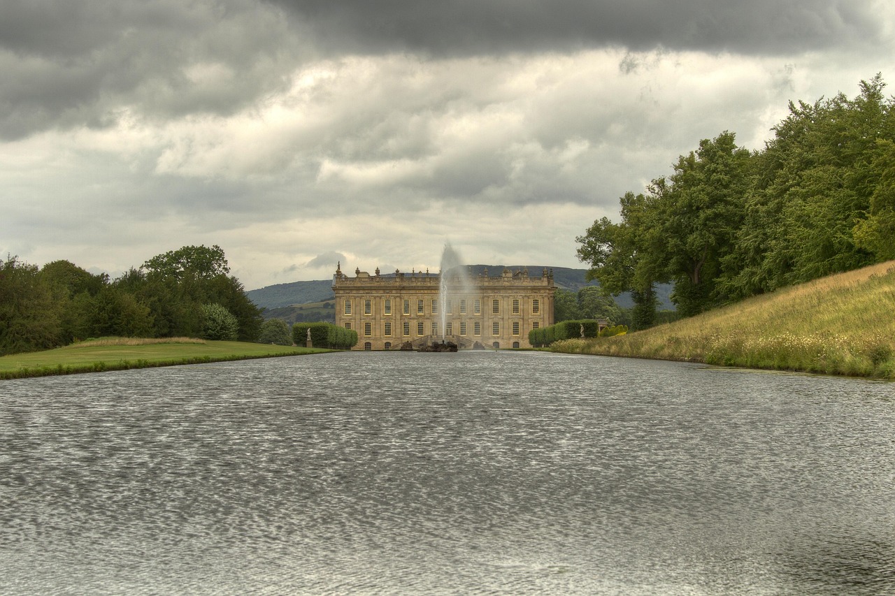 Stately home grounds